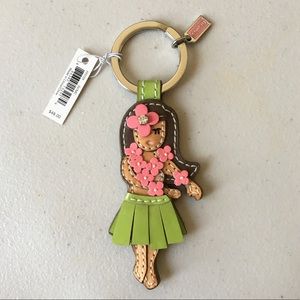 Hula Girl Keychain